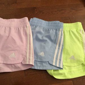 cool addidas neon lightweight shorts